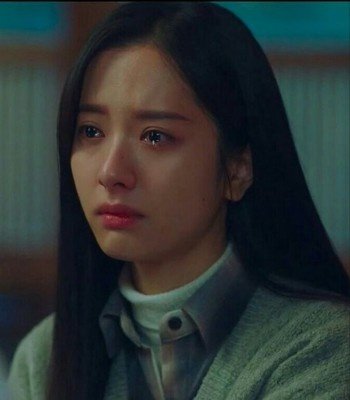 korean sad girl image