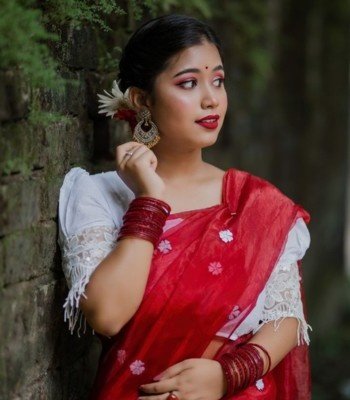 Real Simple Girl Image in Assam look